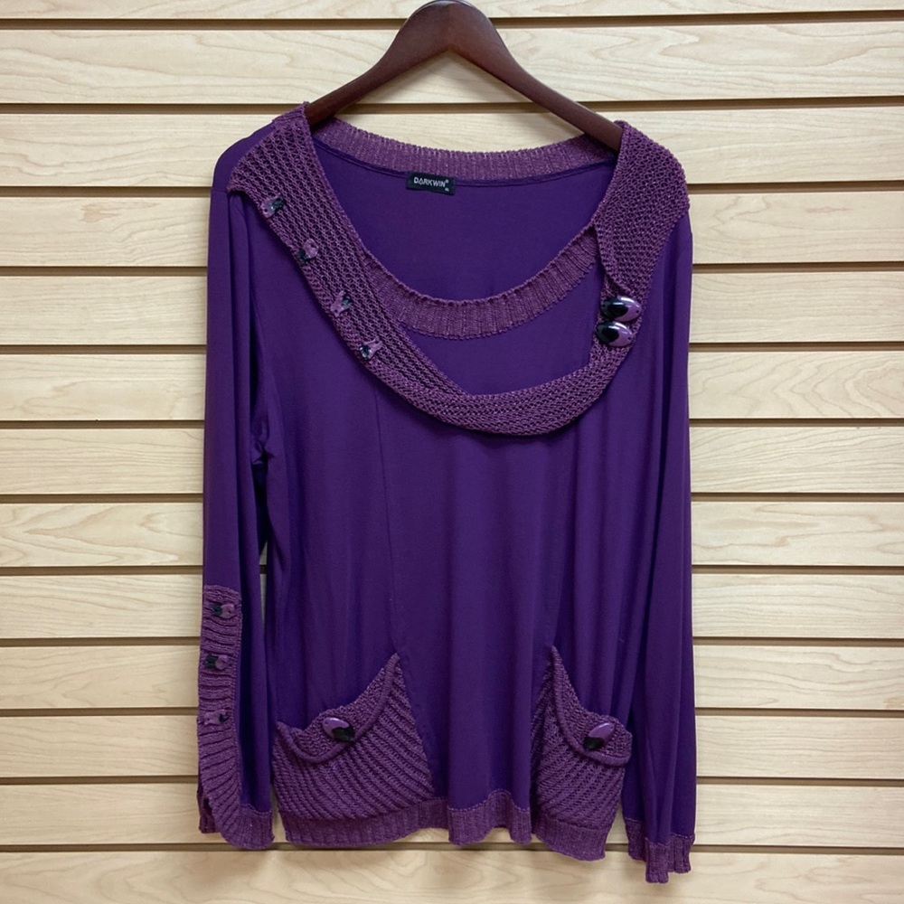 Darkwin Women long dressy sweater Size XL